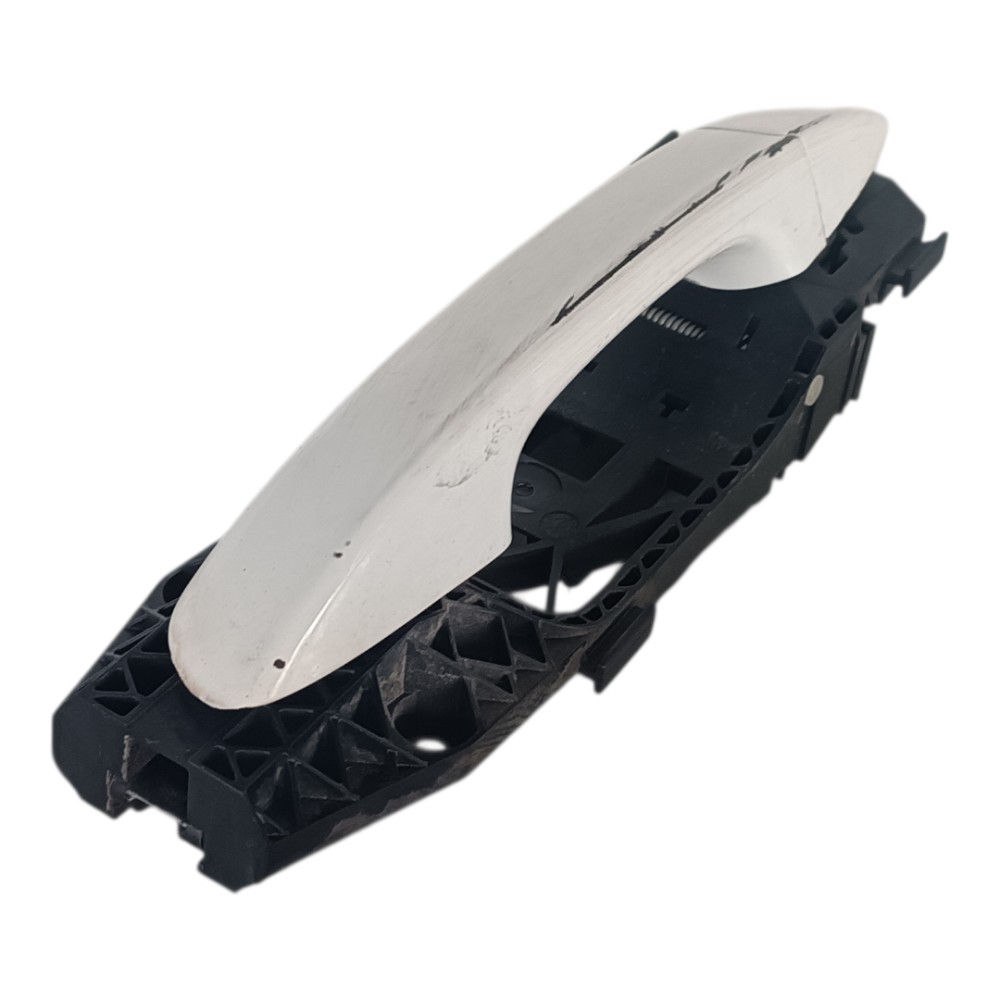 Maçaneta Externa Completa Vw Polo 2019 Traseira Direita Branco Traseira