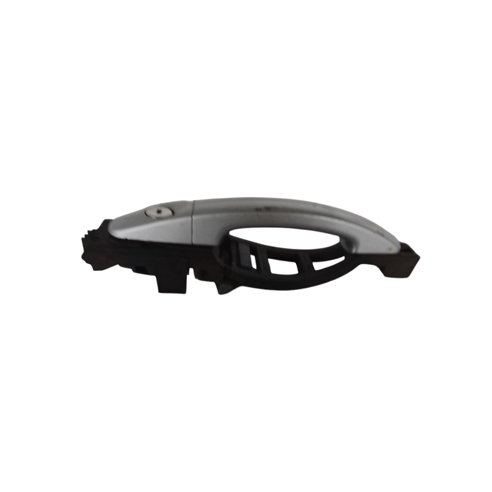 Maçaneta Externa Dianteira Esquerda Ford Focus 2009 2011 Prata Dianteira
