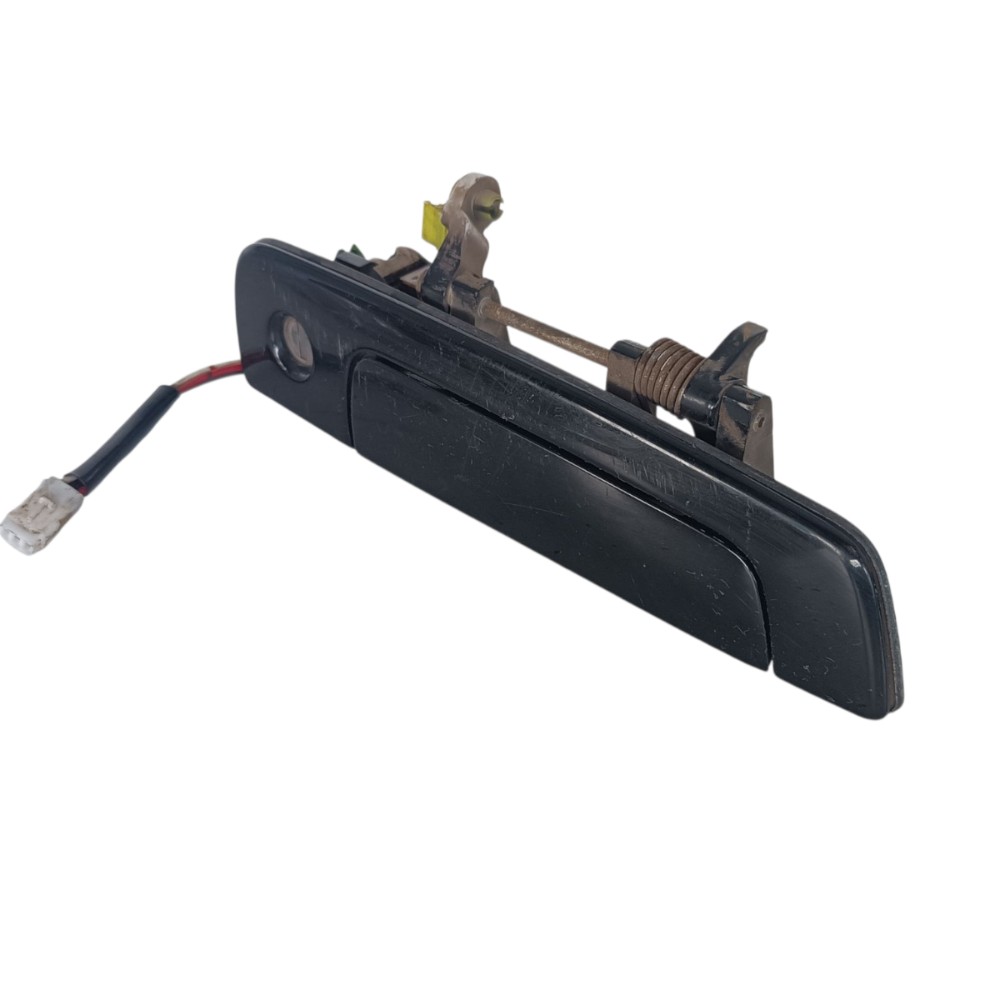 Maçaneta Externa Dianteira Esquerda Mitsubishi Pajero 03/12 Preto Dianteira 1