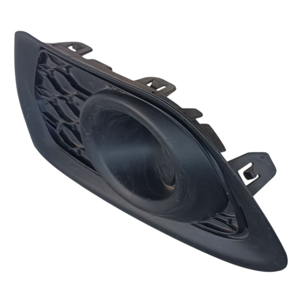 Moldura Farol Milha Esquerdo C/detalhe Sandero 2015 2019 Preto 1