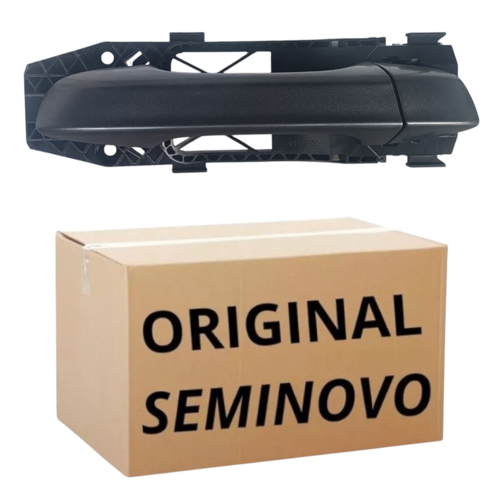 Maçaneta Externa T-cross 2020 2024 Traseira Direita Original Cinza Traseira 2