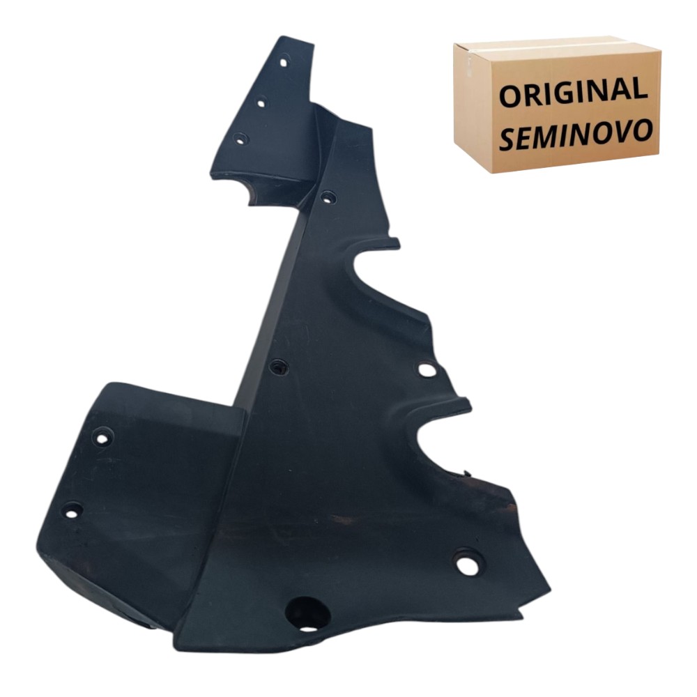 Moldura Coluna Direita Strada Adventure 2015 2018 Original Cinza Cinza 2