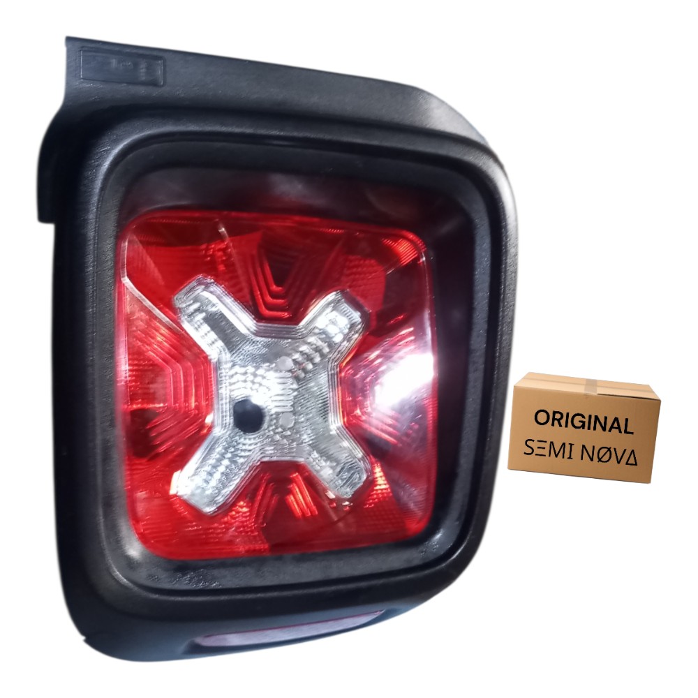 Lanterna Traseira Esquerda C/detalhe Jeep Renegade 2015 2021 Esquerdo/motorista Vermelha 1
