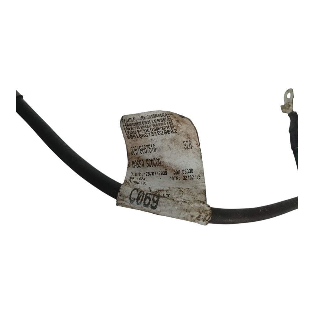 Cabo Negativo Bateria Fiat Novo Palio 2012 2013 2014 2019 9