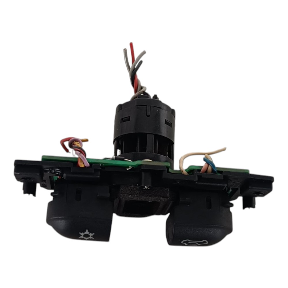 Botão Comando Acionador Ar Condicionado Fiat Brava 1999 2000 Preto 5