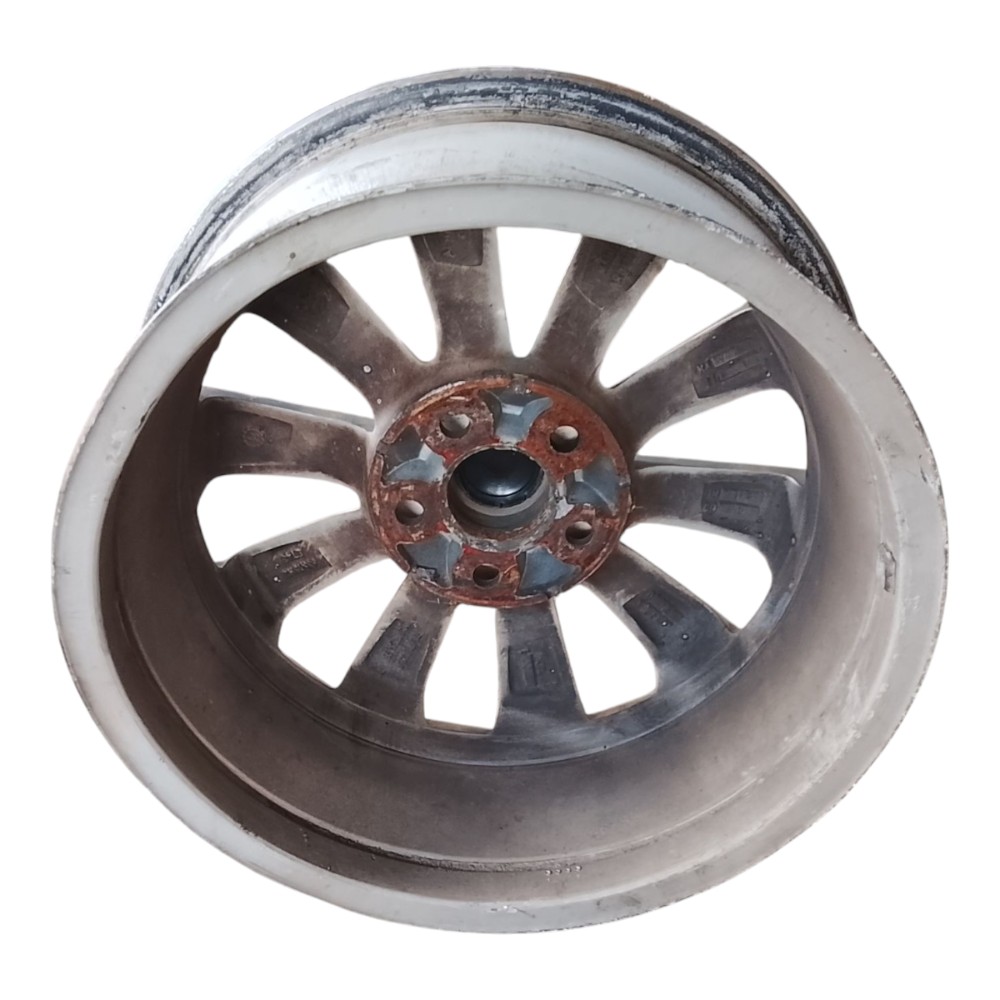 Roda Avulsa Volkswagen Space Fox Aro 15 2009 2012 Prata 7