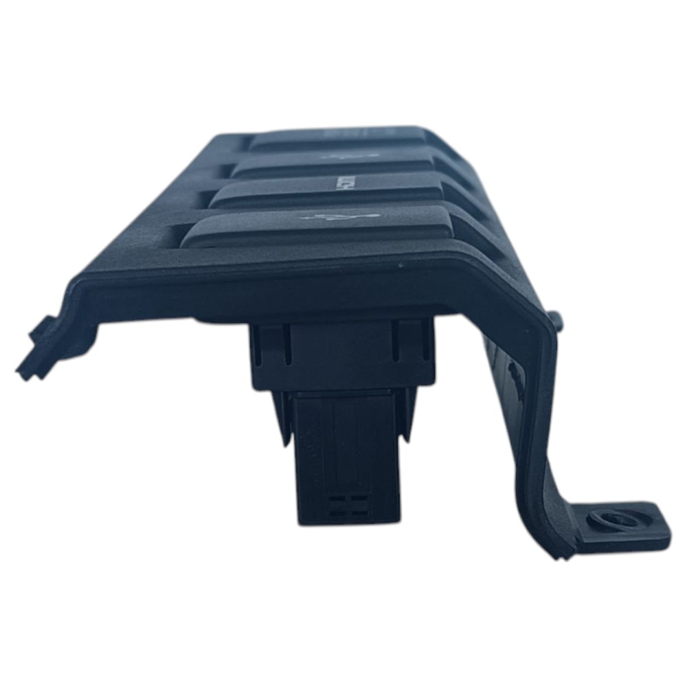 Acabamento Entrada Usb Hdmi Tomada 12v Honda Hrv 2015 2021 Preto 3