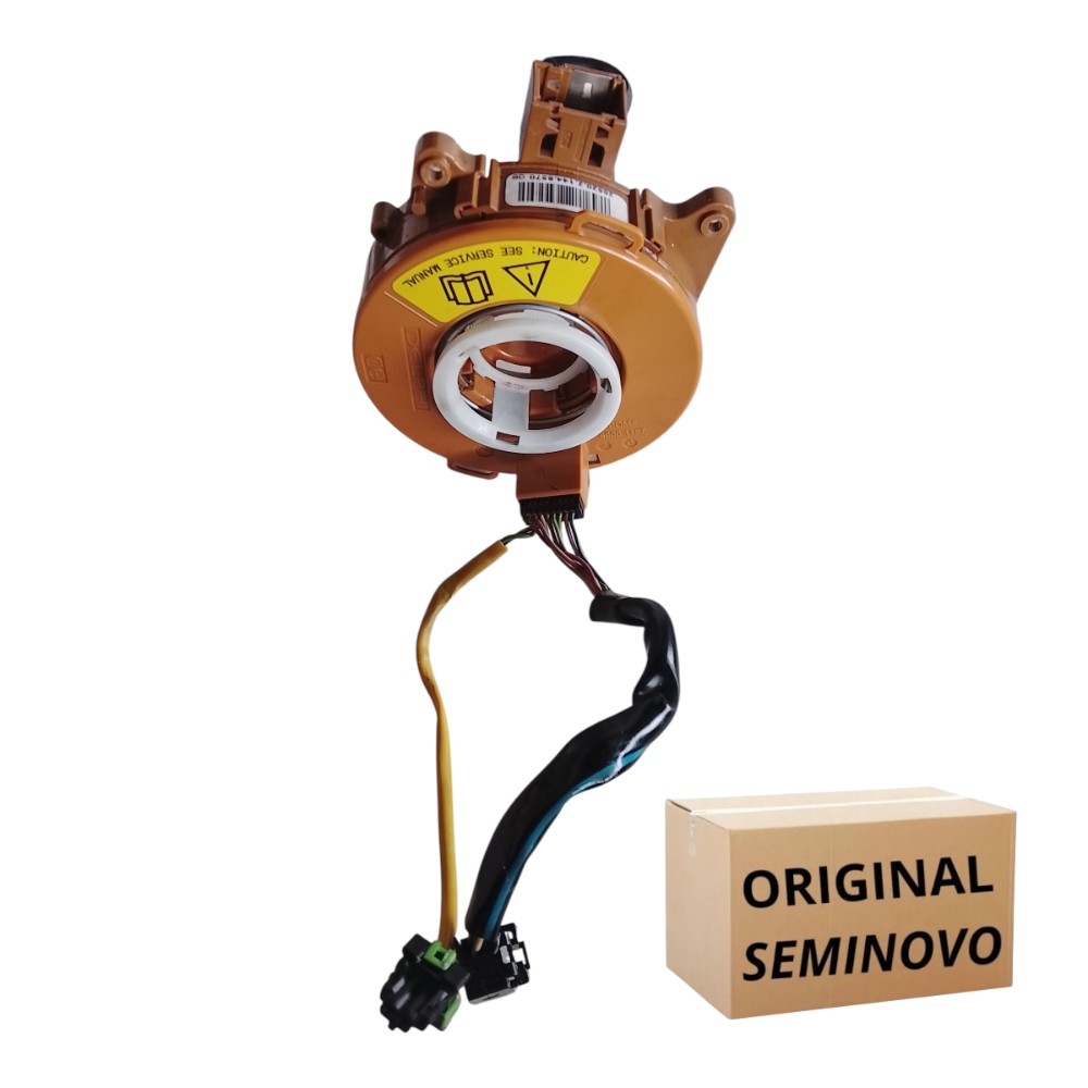 Cinta Airbag Do Volante Fiat Palio 2013 2014 Marrom 2