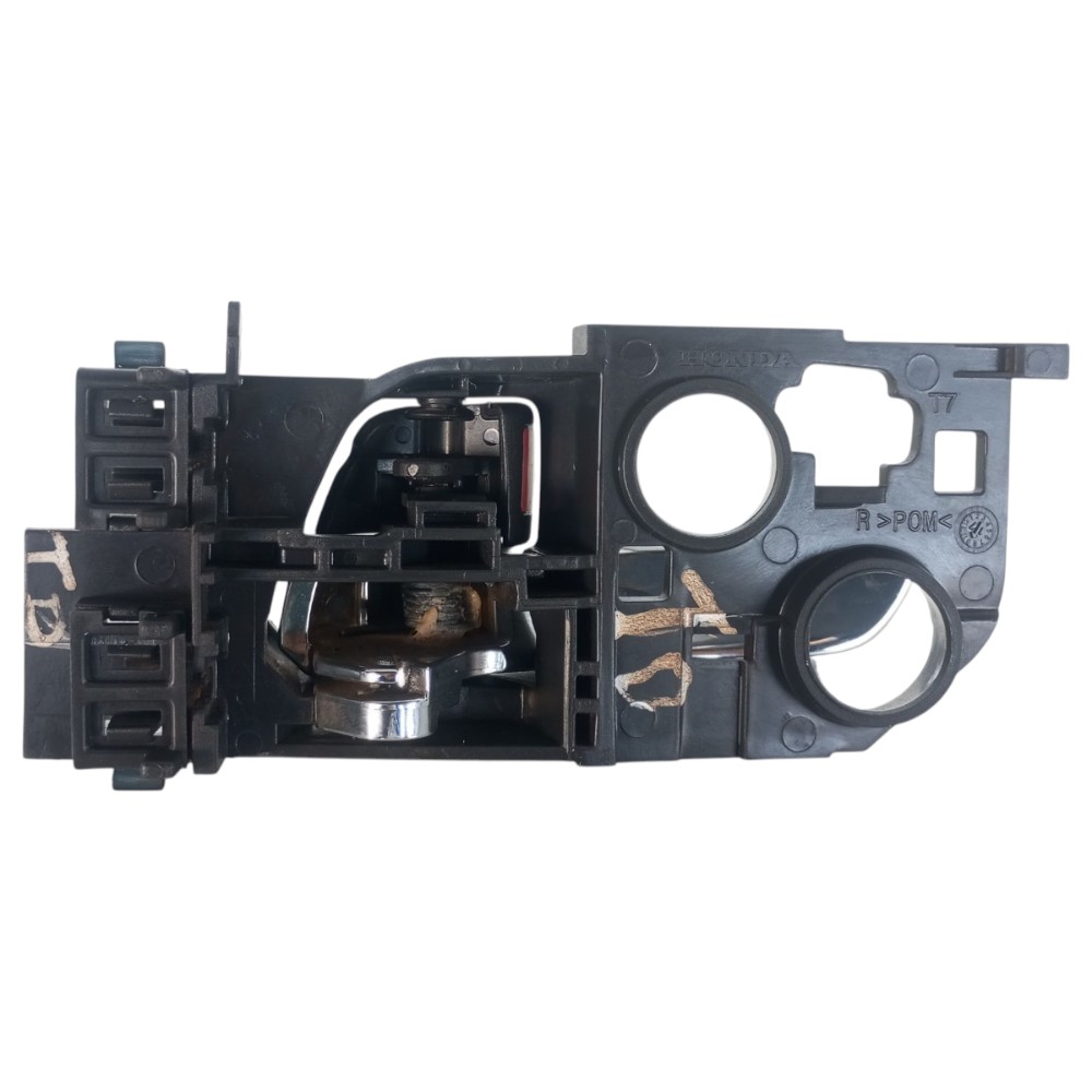 Maçaneta Interna Direita Honda Hrv 2016 2017 2018 2019 2021 Preta/prata Traseira 5