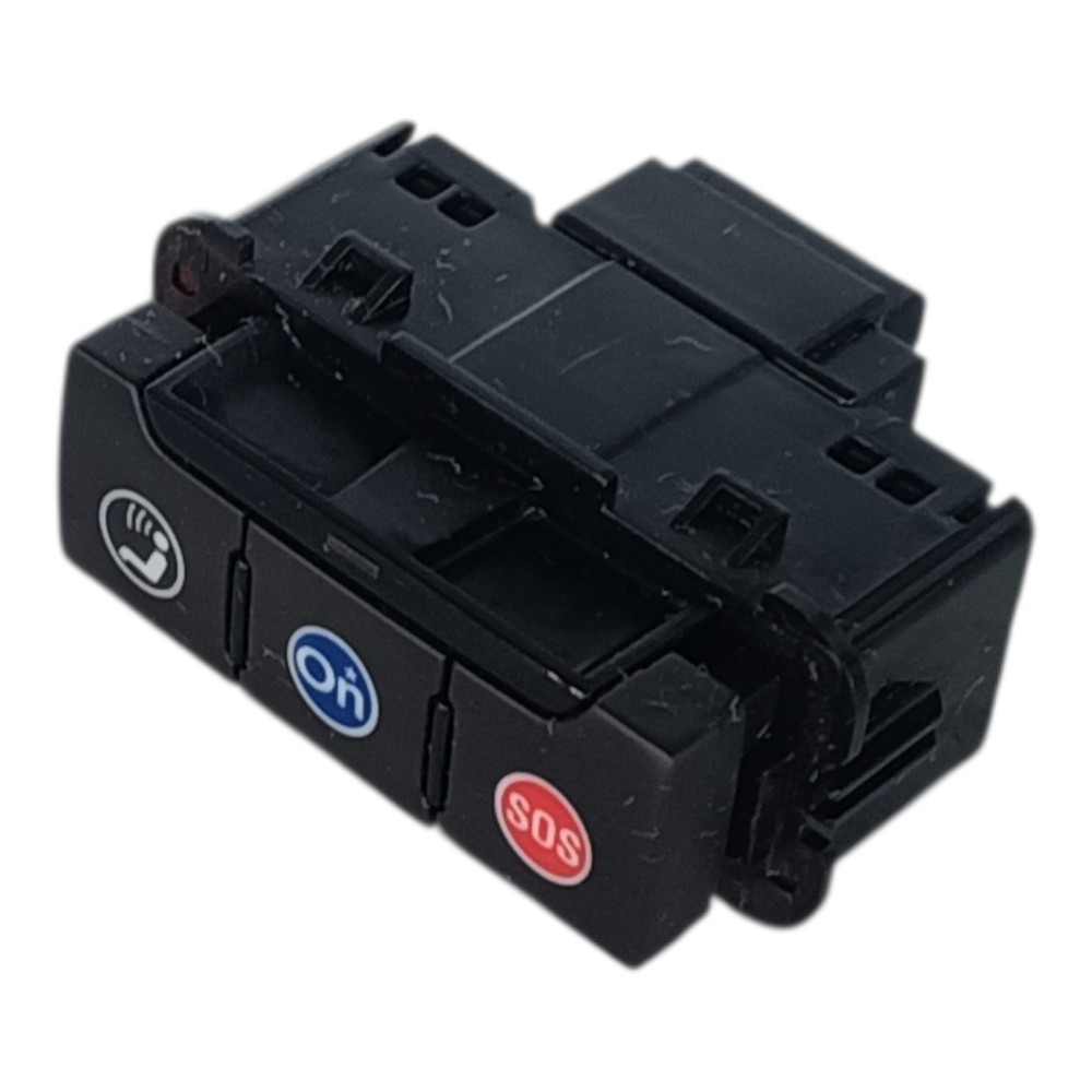 Botão Interruptores On Star Chevrolet Tracker Onix 2020 2024 Preto