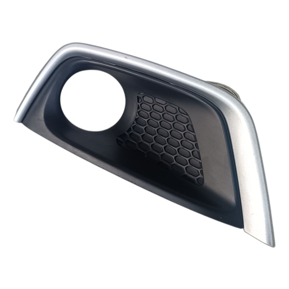 Moldura Farol De Milha Esquerdo Jeep Compass 2018 2019 2021 Preto Esquerdo 1