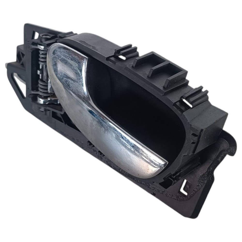 Maçaneta Interna Traseira Esquerdo Peugeot 307 2007 2012 Prata Dianteira/traseira 1