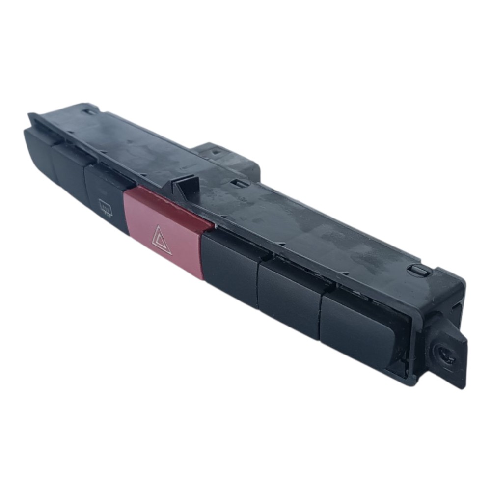 Botão Pisca Alerta Desembaçador Fiat Punto Linea 2008 2012 Preto 1