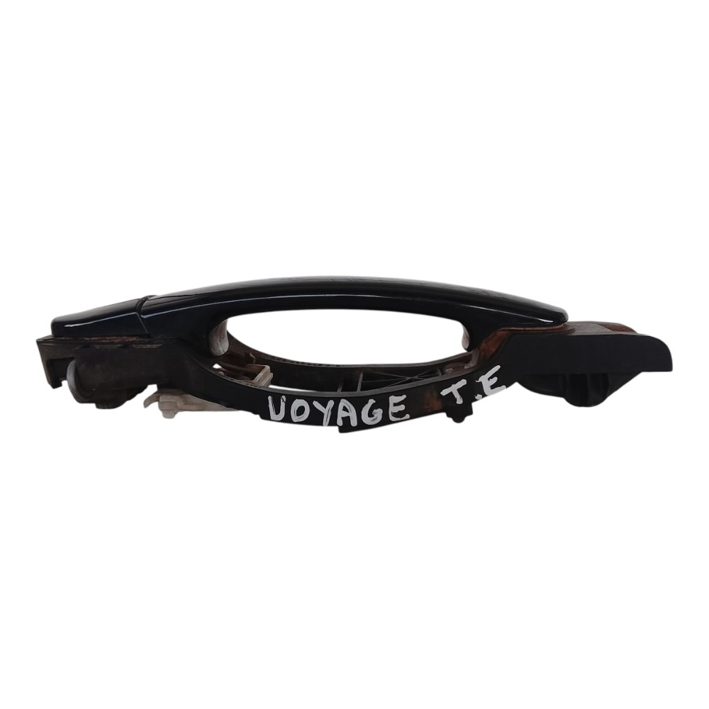 Maçaneta Externa Traseira Esquerda Volkswagen Voyage 09/16 Preto Traseira 3