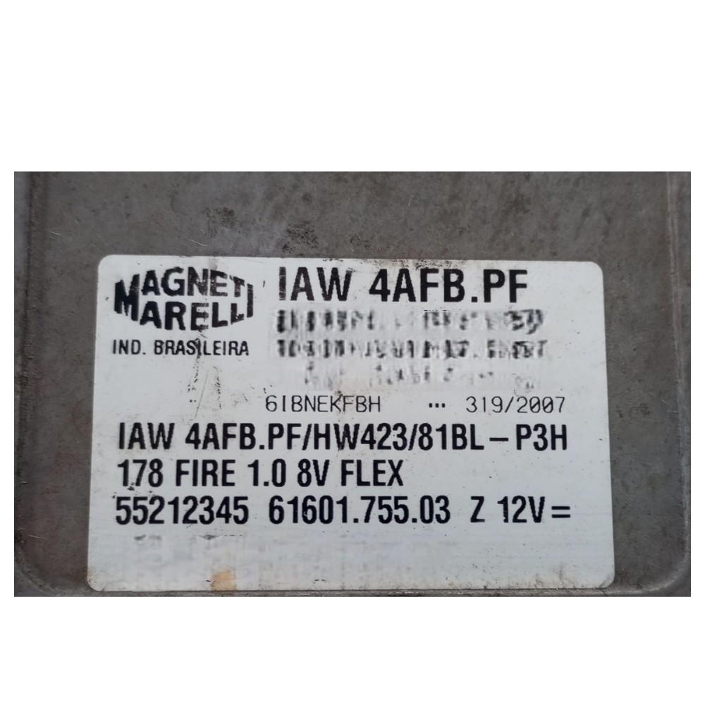 Módulo Injeção Fiat Palio Fire 1.0 8v 2008 A 2016 55212345 7