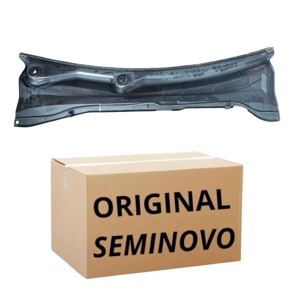 Grade Churrasqueira Parabrisa Jeep Compass 2018 2019 2023 Preto 2