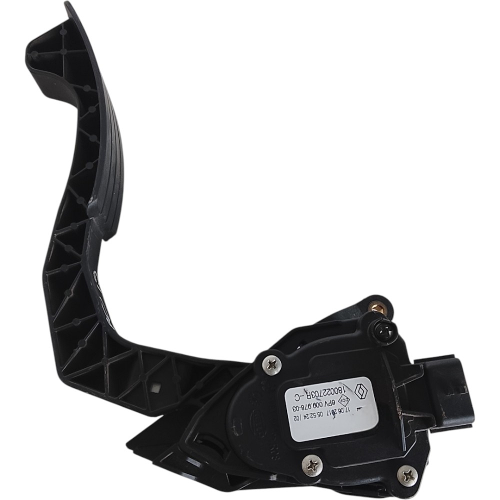 Pedal acelerador elétrico renault sandero 2015 2019 5