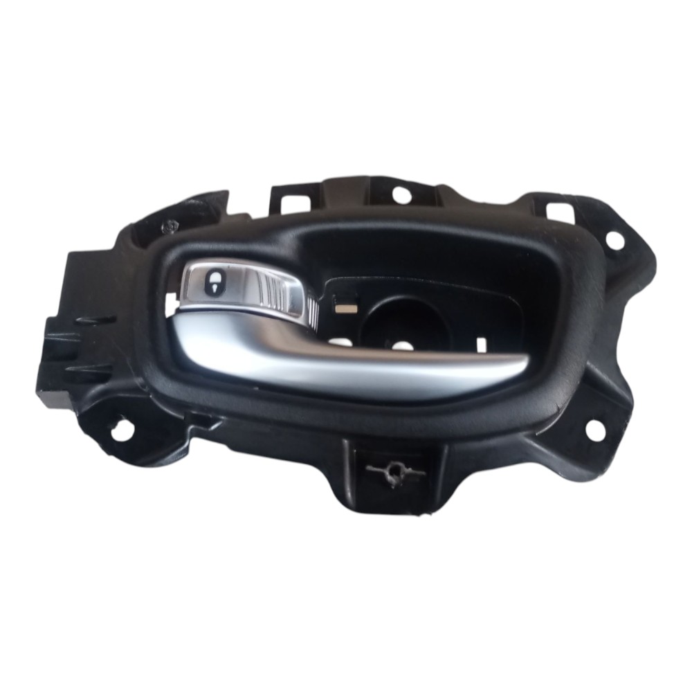 Maçaneta Interna Traseira Esquerda Jeep Compass 2017 2021 Preto Traseira 1