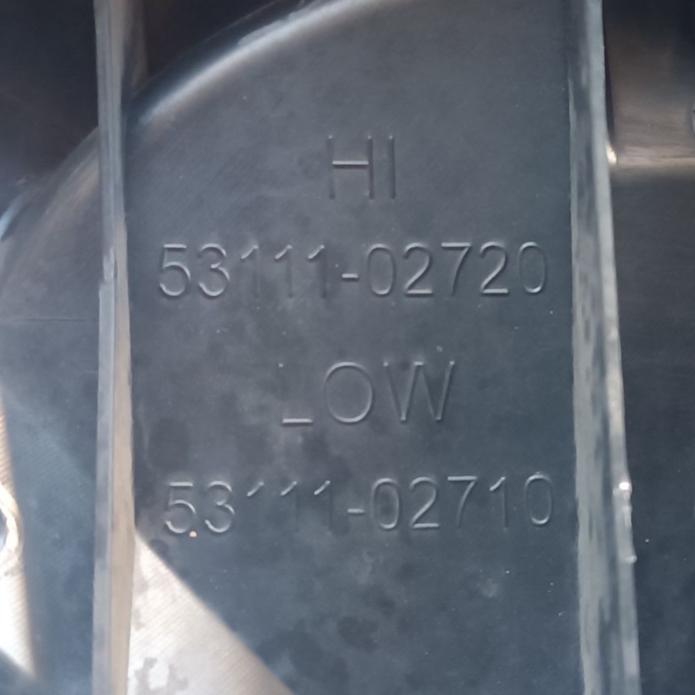 Grade Do Radiador Toyota Corolla 2012 2014 5311102720 Preto 5