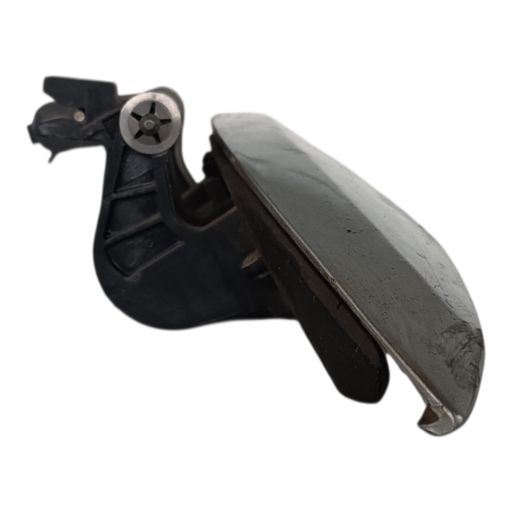 Maçaneta Externa Dianteir Esquerda Renault Sandero 2014 2018 Prata Dianteira 3