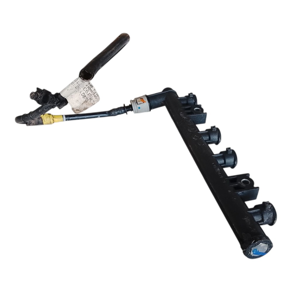 Flauta bico injetor combustível Fiat Idea 3