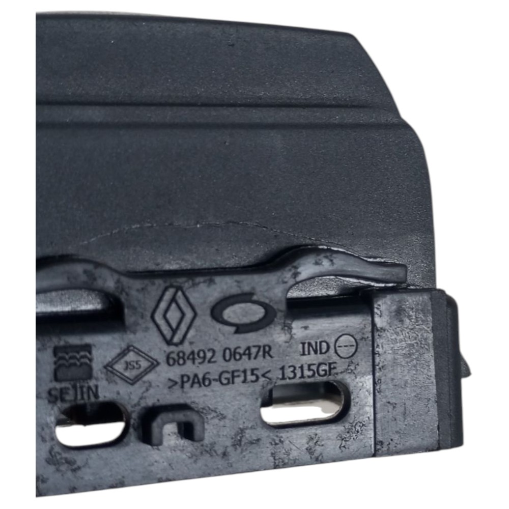 Botão Falso Painel Renault Logan 2018 2019 2021 Original Preto 13