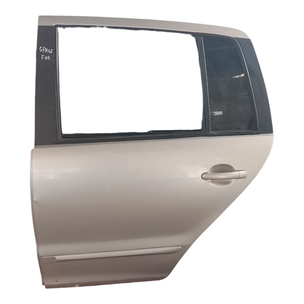 Porta Traseira Esquerda Volkswagen Space Fox 2009 Traseira Esquerda Prata