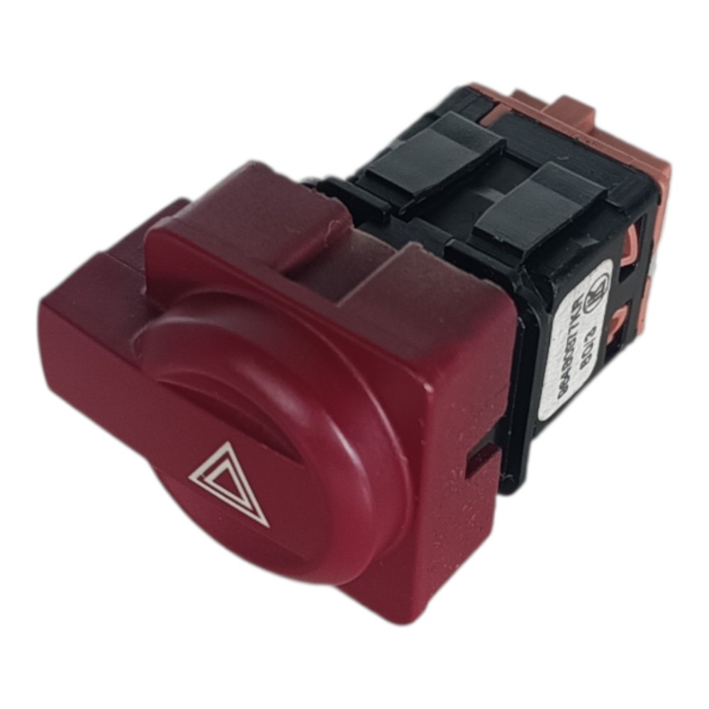 Botão Interruptor Pisca Alerta Citroen C4 2007 2013 Vermelho 1