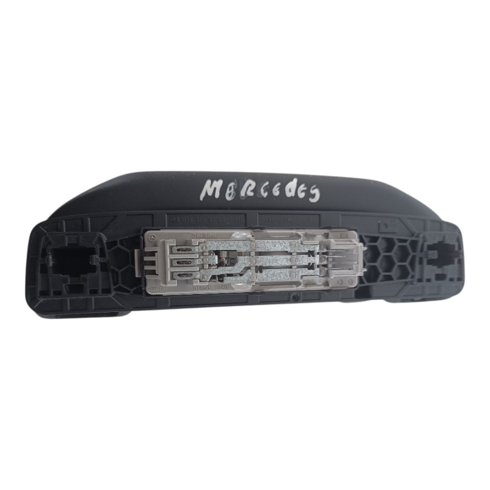 Puxador Teto Com Iluminação Mercedes C180 Preto 4