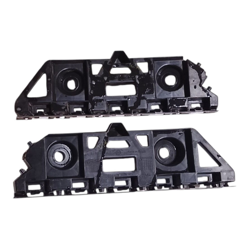 Par Guia Para-choque Traseiro Volkswagen Nivus 2022 2024 4