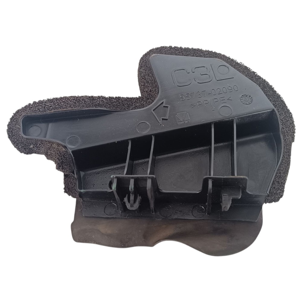 Vedação Duto Ar Toyota Corolla 2009 2014 Preto 9