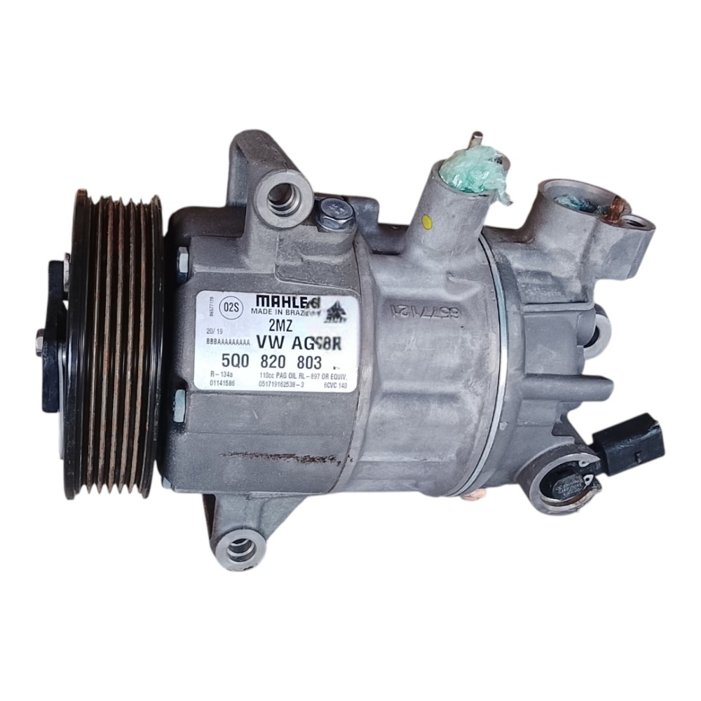 Compressor Ar Condicionado Tsi 1.0 Volkswagen Polo 2020 5