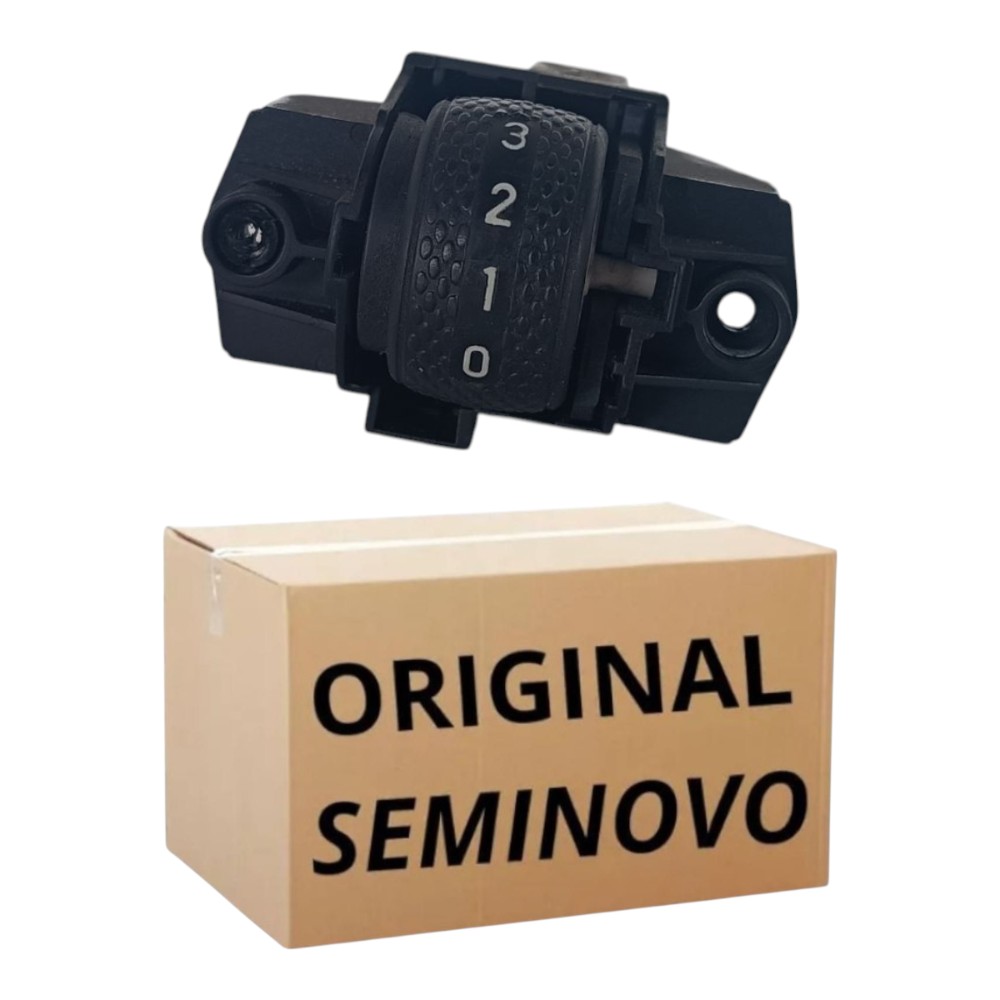 Botão Interruptor Regulagem Luz Farol Fiat Brava 1999 2001 2