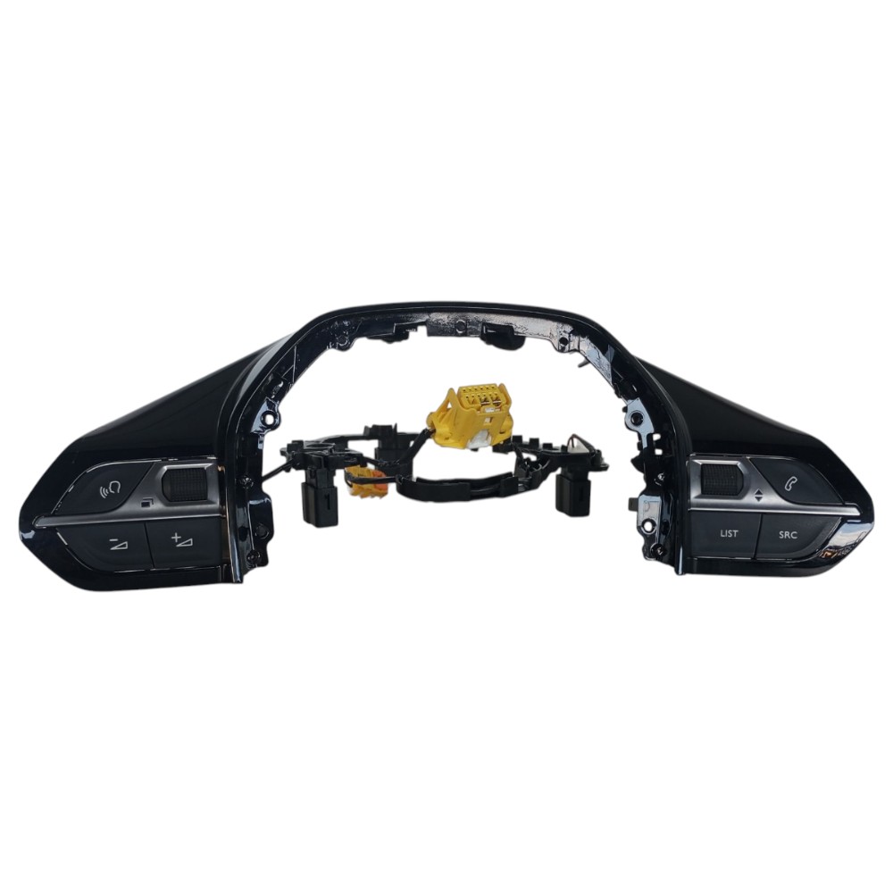 Comando Do Volante C/acionador Buzina Peugeot 208 2021 2023