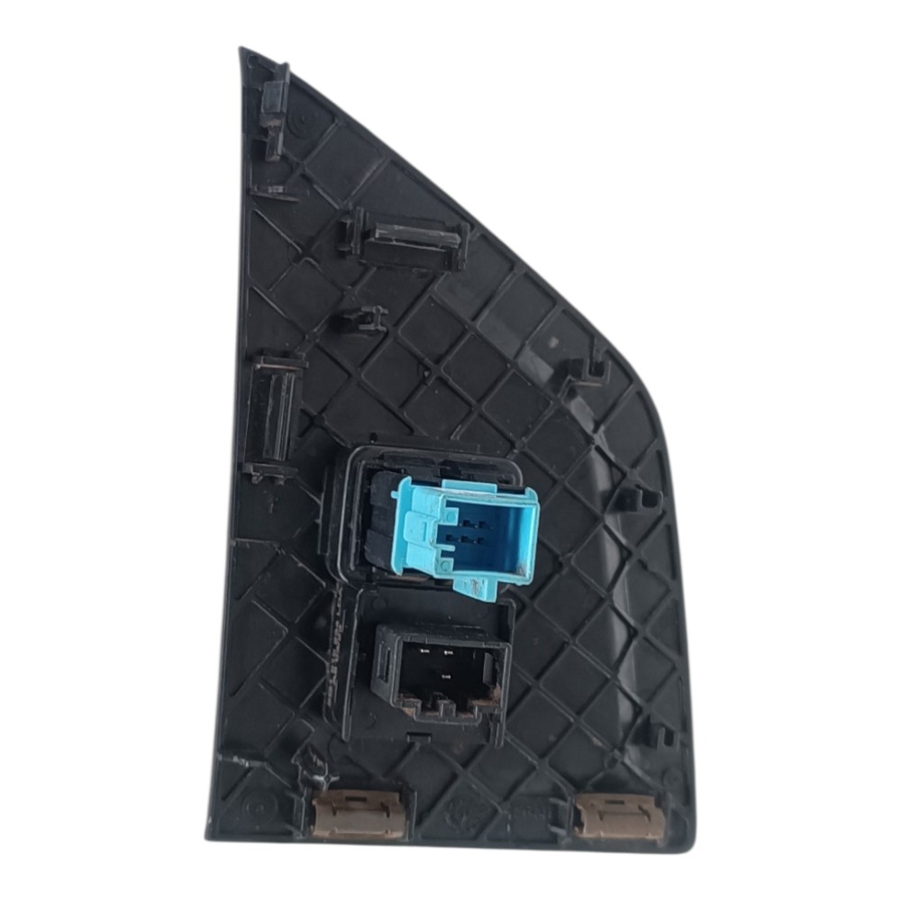 Botão Interruptor Pisca Alerta C/moldura Vw Polo 2021 Preto 4