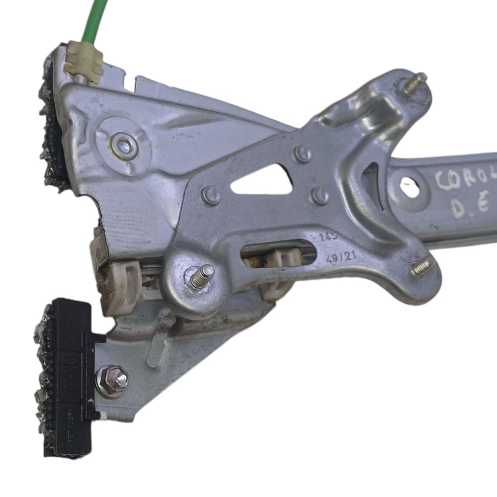 Maquina vidro elétrico dianteira esquerda toyota corolla 4