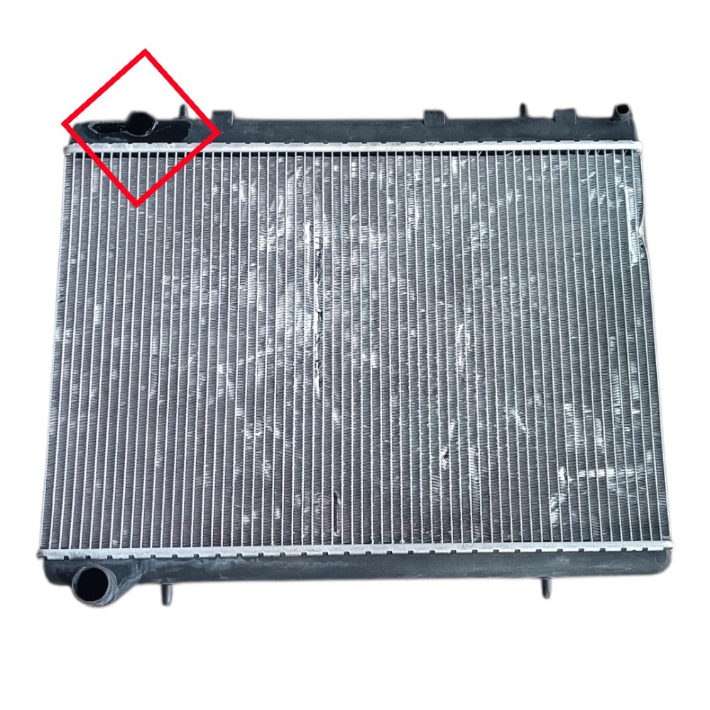 Radiador Dagua C/detalhe 2.0 16v Citroen C4 2007 2014