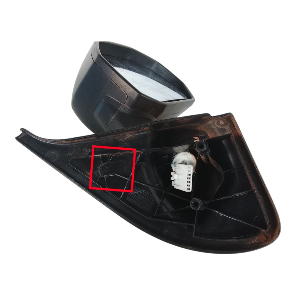 Retrovisor C/detalhes Fiat Strada 2015 2016 3