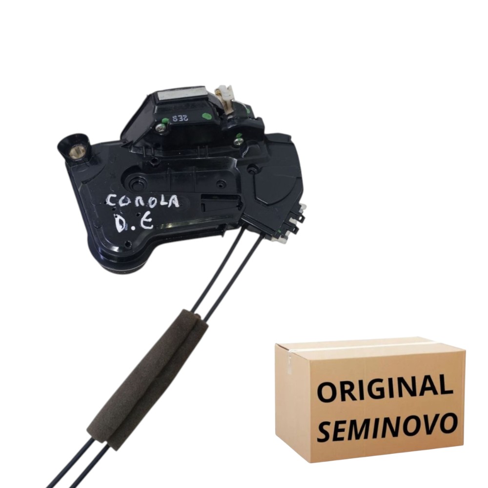 Fechadura elétrica dianteira esquerda toyota corolla 2020