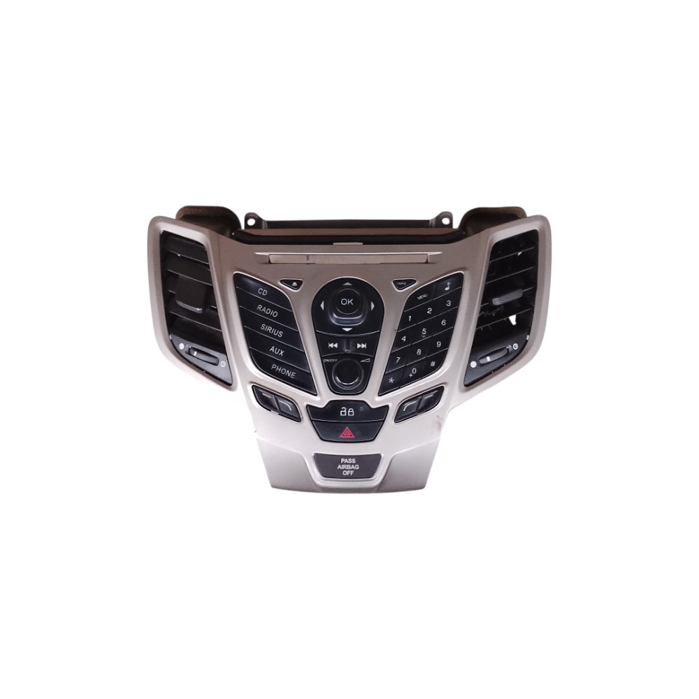 Painel Central C/difusores Ar Ford Fiesta 2013 2018 5