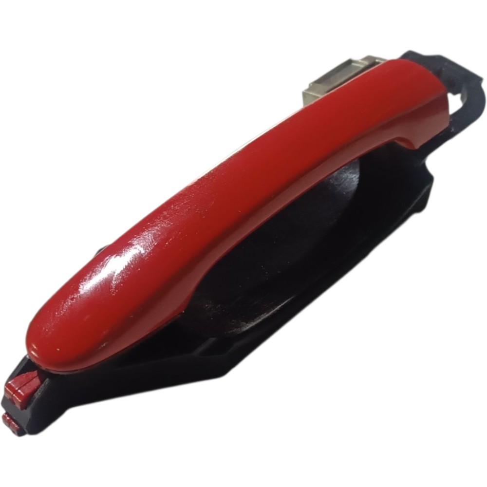 Maçaneta Externa Porta Dianteira Esquerda Fiat Mobi 15/20 – Vermelho – Dianteira