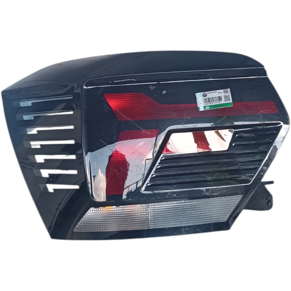 Lanterna Farol Traseiro Esquerdo Volkswagen Polo 2018 2023 Esquerdo/motorista Vermelho 2