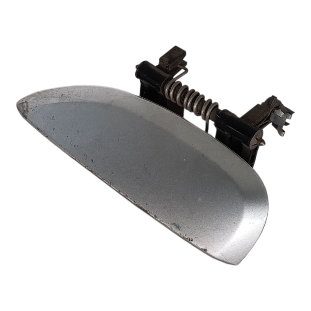 Maçaneta Externa Dianteir Esquerda Renault Sandero 2014 2018 Prata Dianteira 1