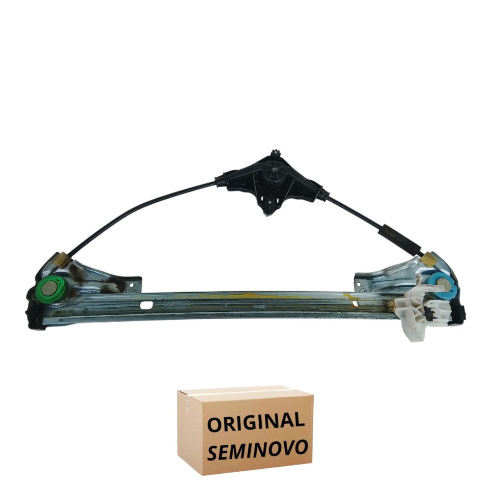 Máquina De Vidro Manual Novo Palio 13/18 Traseira Esquerda 2