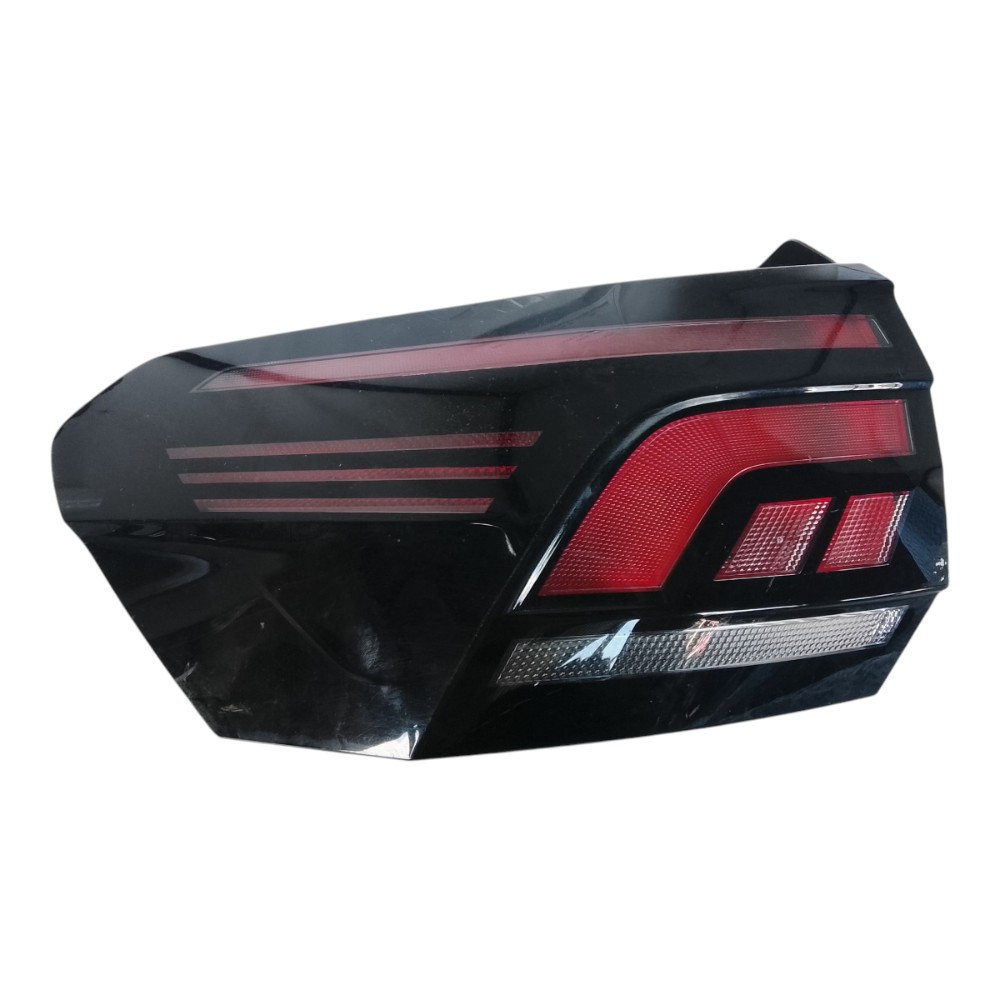 Lanterna Traseira Esquerda Volkswagen Nivus 2019 2023 Esquerdo/motorista Transparente 1