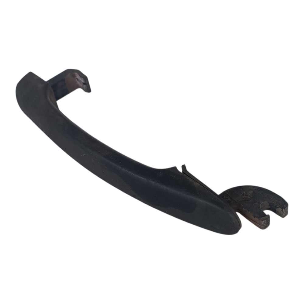 Maçaneta Externa Dianteira Esquerda Fiat Strada 2004 2010 Preto Dianteira