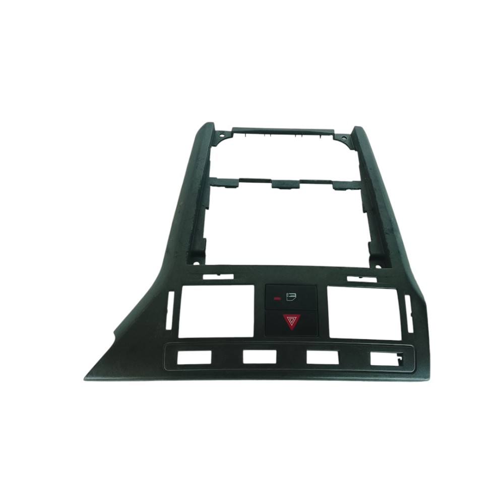 Moldura Painel Central Chevrolet Vectra 2006 2012 Cinza