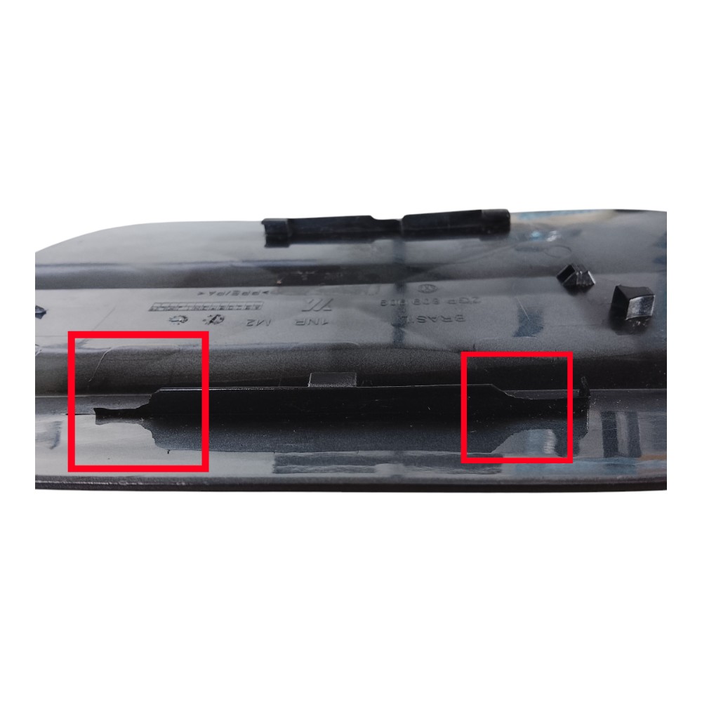 Tampa Da Portinhola Combustível C/detalhe Volks T-cross 2024 Preto 2024 8