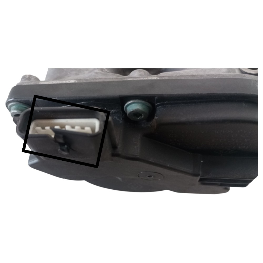 Corpo borboleta renault sandero 2017 2019 6
