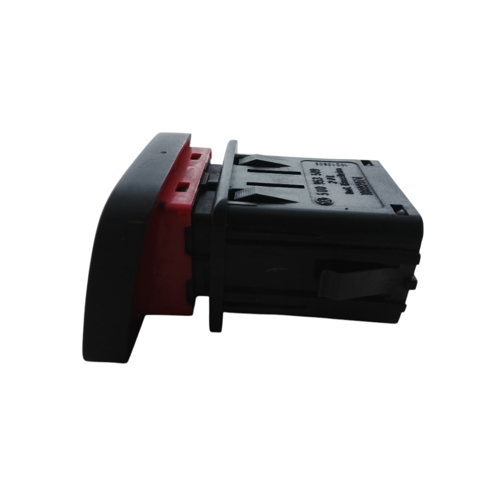 Botão Pisca Alerta Vw Gol Saveiro Voyage 2013 2016 Preto 4